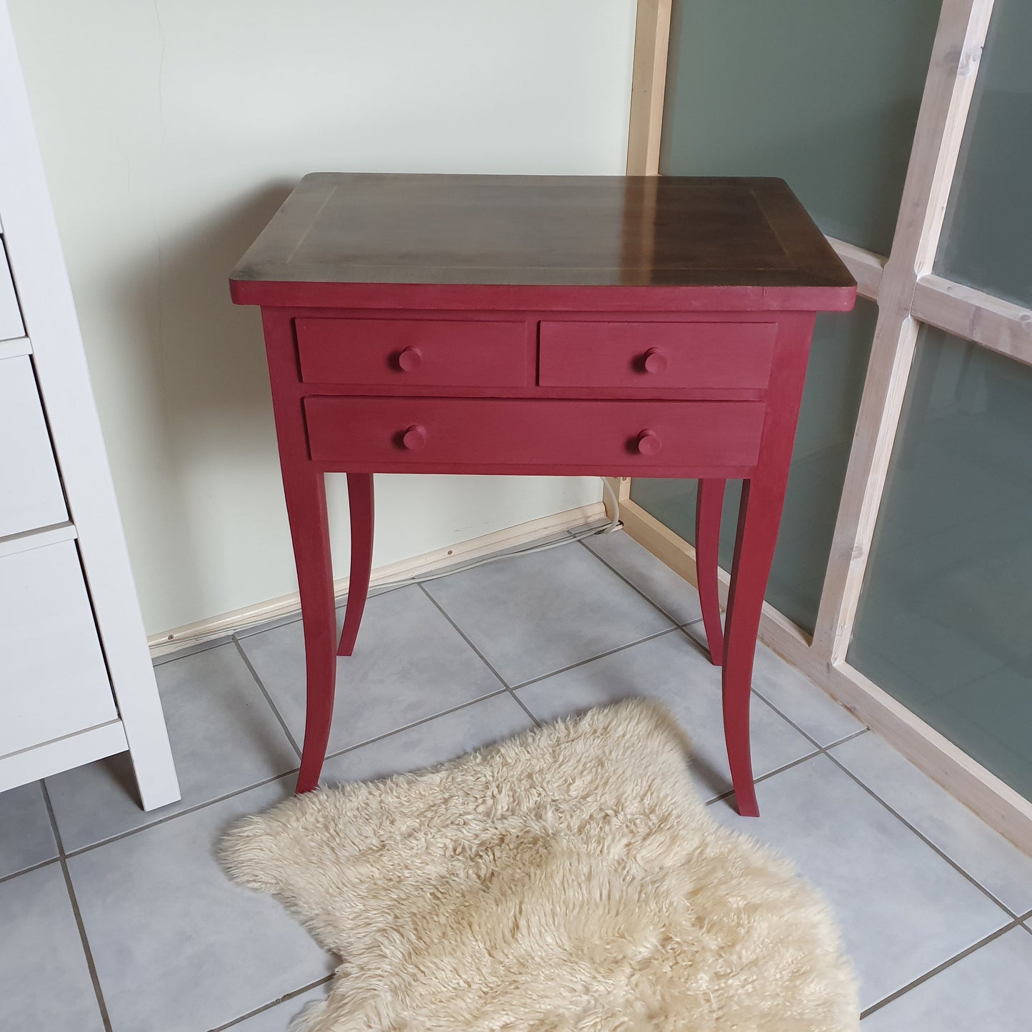 Vintage Konsolentisch Kommode antik restyle shabby