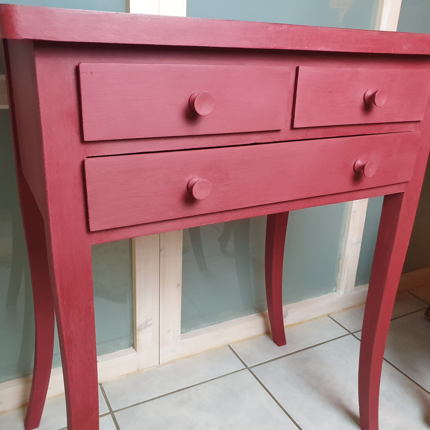 Vintage Konsolentisch Kommode antik restyle shabby