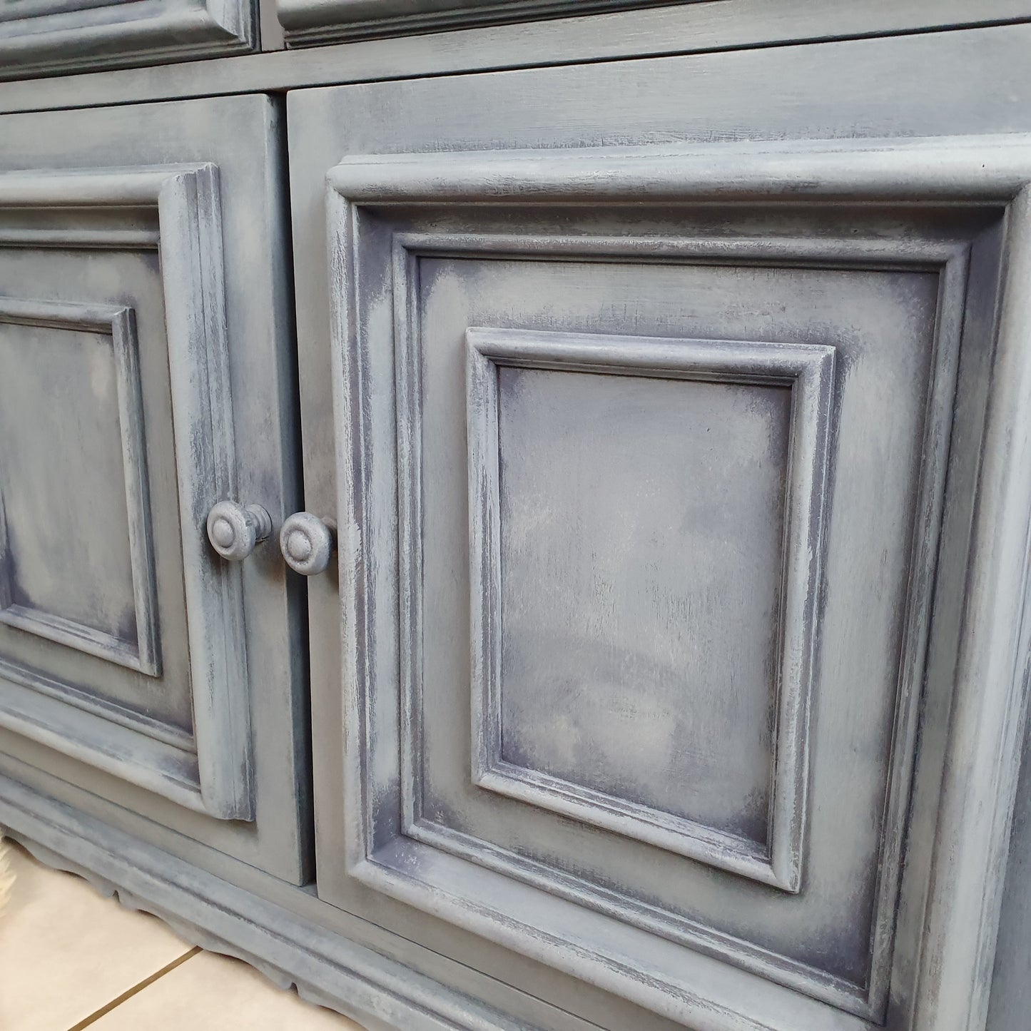 Sideboard Kommode vintage blau shabby