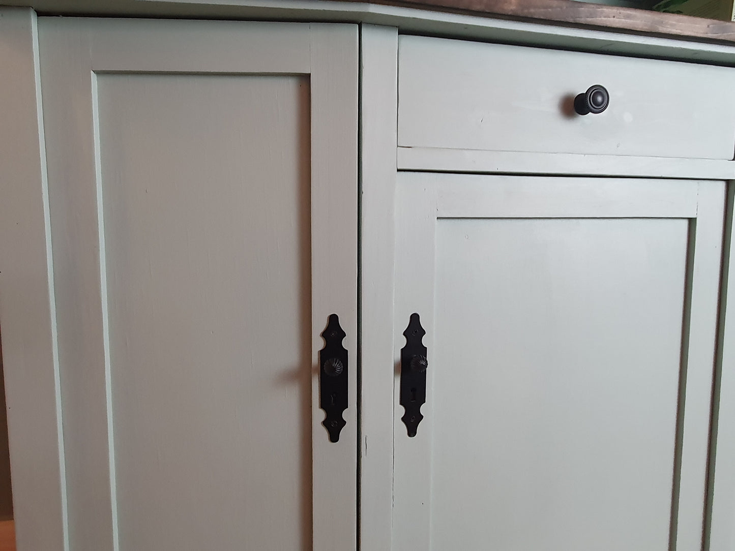 Vintage Küchenbuffet, Küchenschrank, Vitrinenschrank, Landhaus, Shabby Chic