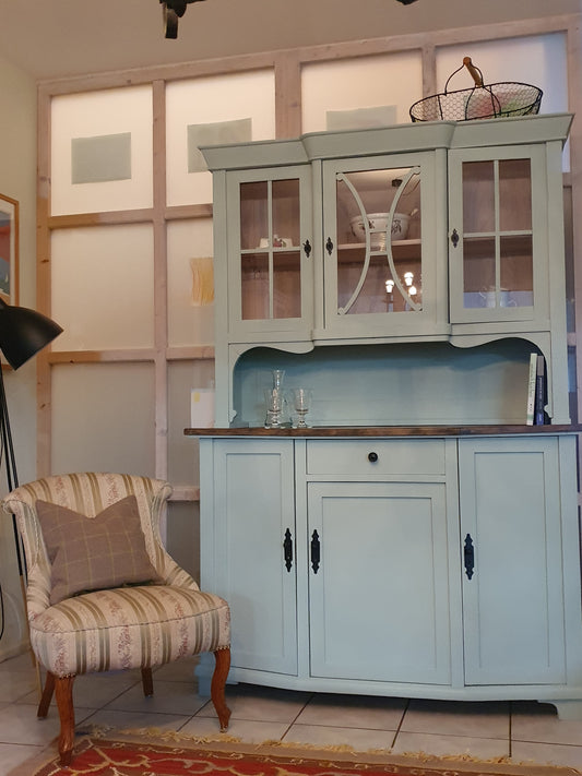 Vintage Küchenbuffet, Küchenschrank, Vitrinenschrank, Landhaus, Shabby Chic