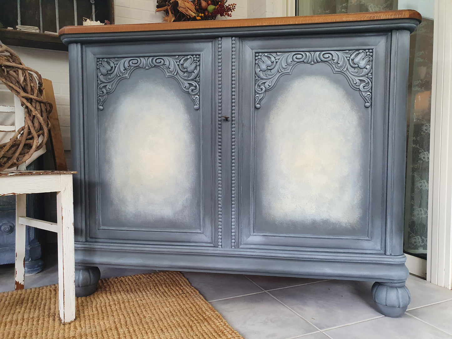 Großes handgestaltetes Sideboard • Kommode • antik, vintage, restyle, shabby