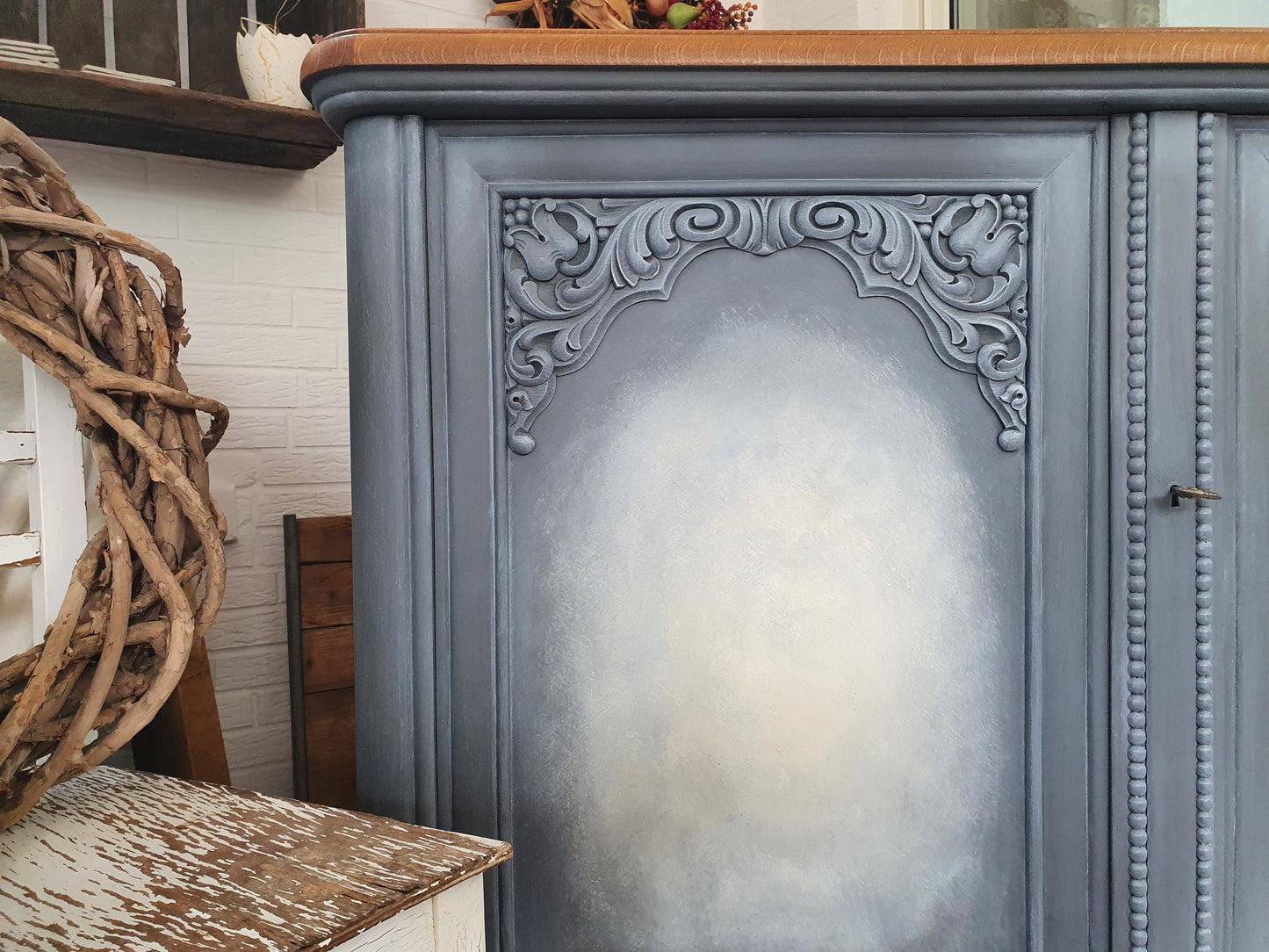 Großes handgestaltetes Sideboard • Kommode • antik, vintage, restyle, shabby