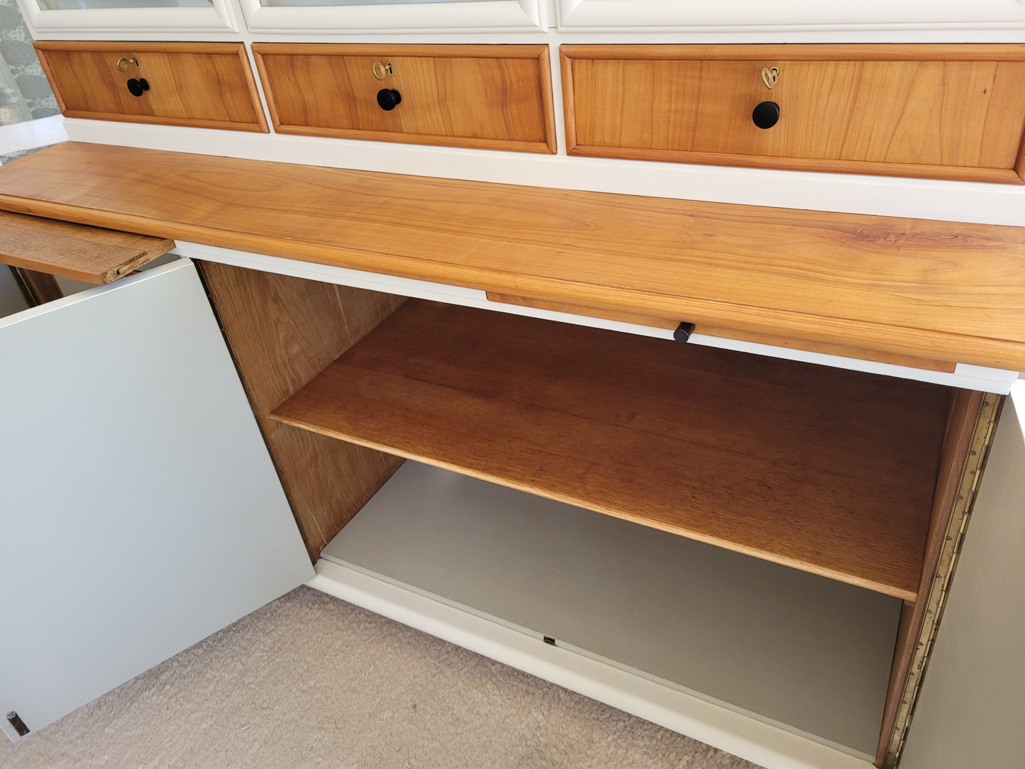 Großes Vintage-Buffet in neuem Look • Küchenbuffet • Midcentury, reloved, restyled