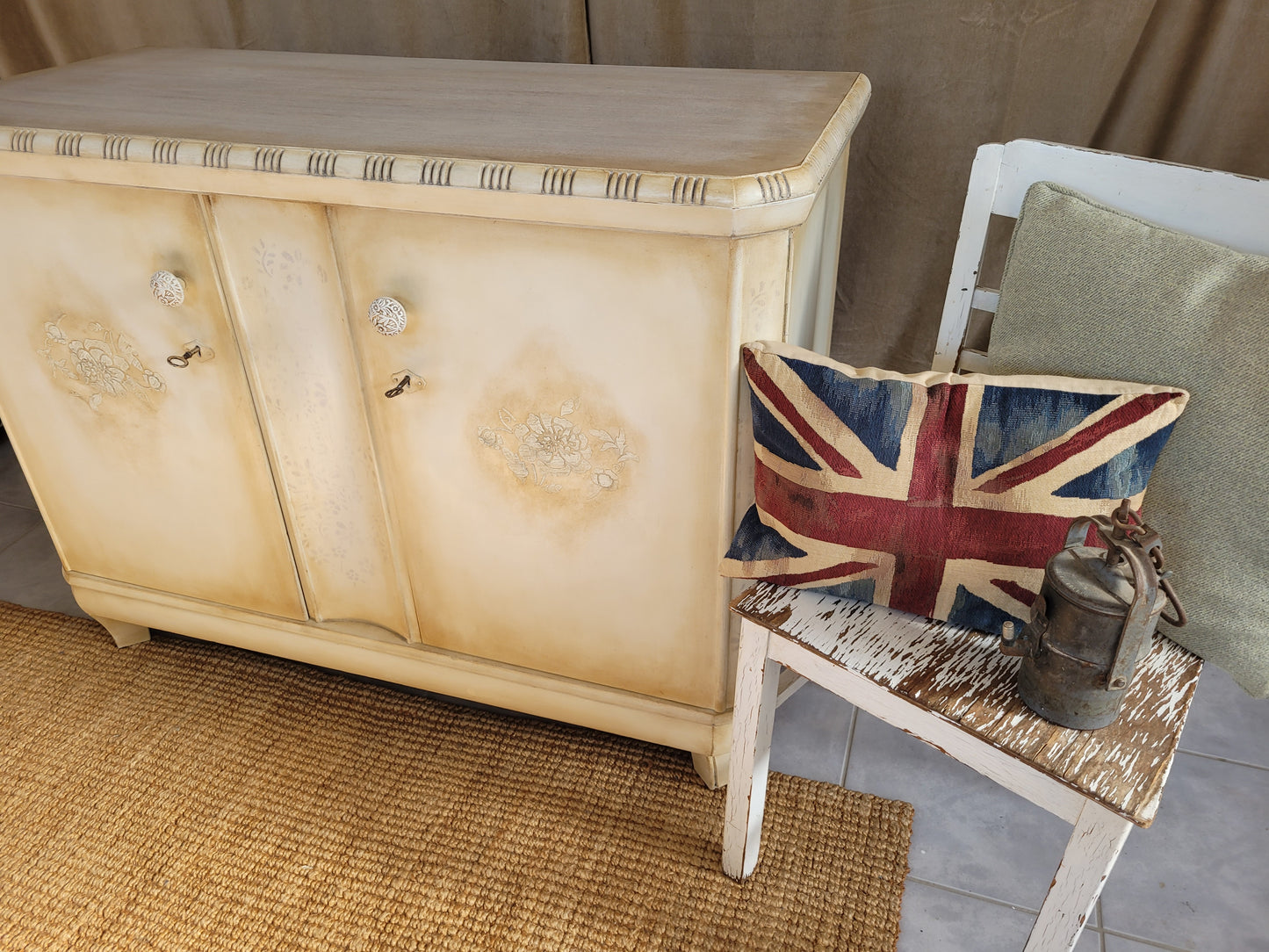 Lourmarin Wäscheschrank/ Kommode provencale, vintage, restyle, shabby