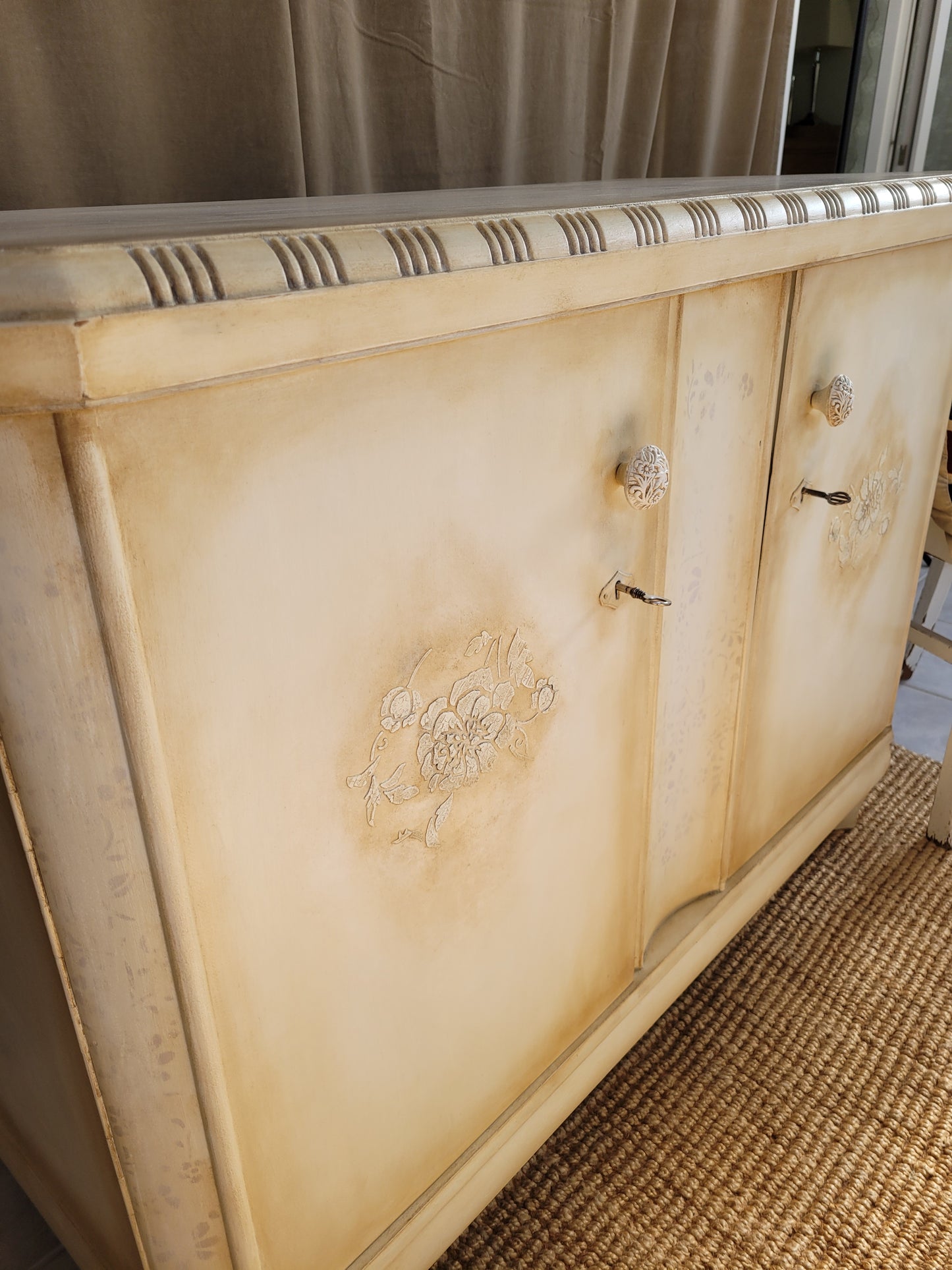 Lourmarin Wäscheschrank/ Kommode provencale, vintage, restyle, shabby