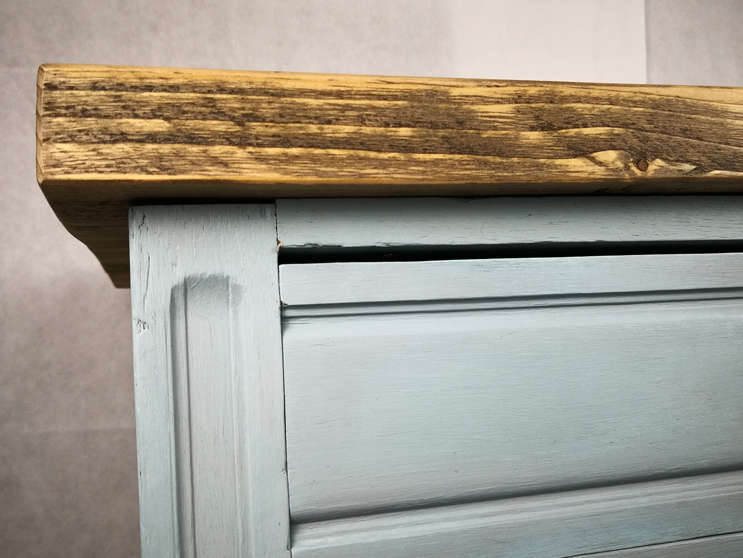 Vintage Anrichte restyle in french blue