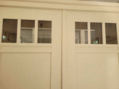 ENDOFSUMMERSALE - Antiker Dielen-/Kleider-Schrank "Eleonore" frisch aufgemöbelt