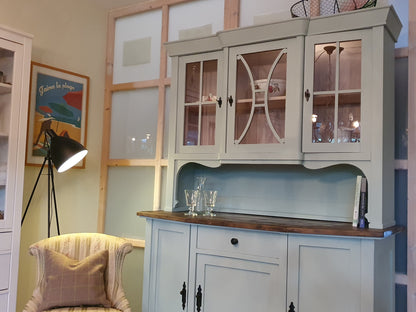 Vintage Küchenbuffet, Küchenschrank, Vitrinenschrank, Landhaus, Shabby Chic